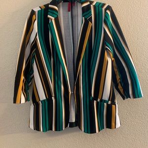 Formal Love Scarlett Womens Blazer Jacket lined vintage Sz S Business Casual